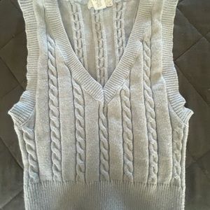 Full Tilt light blue sweater vest. Gently used.